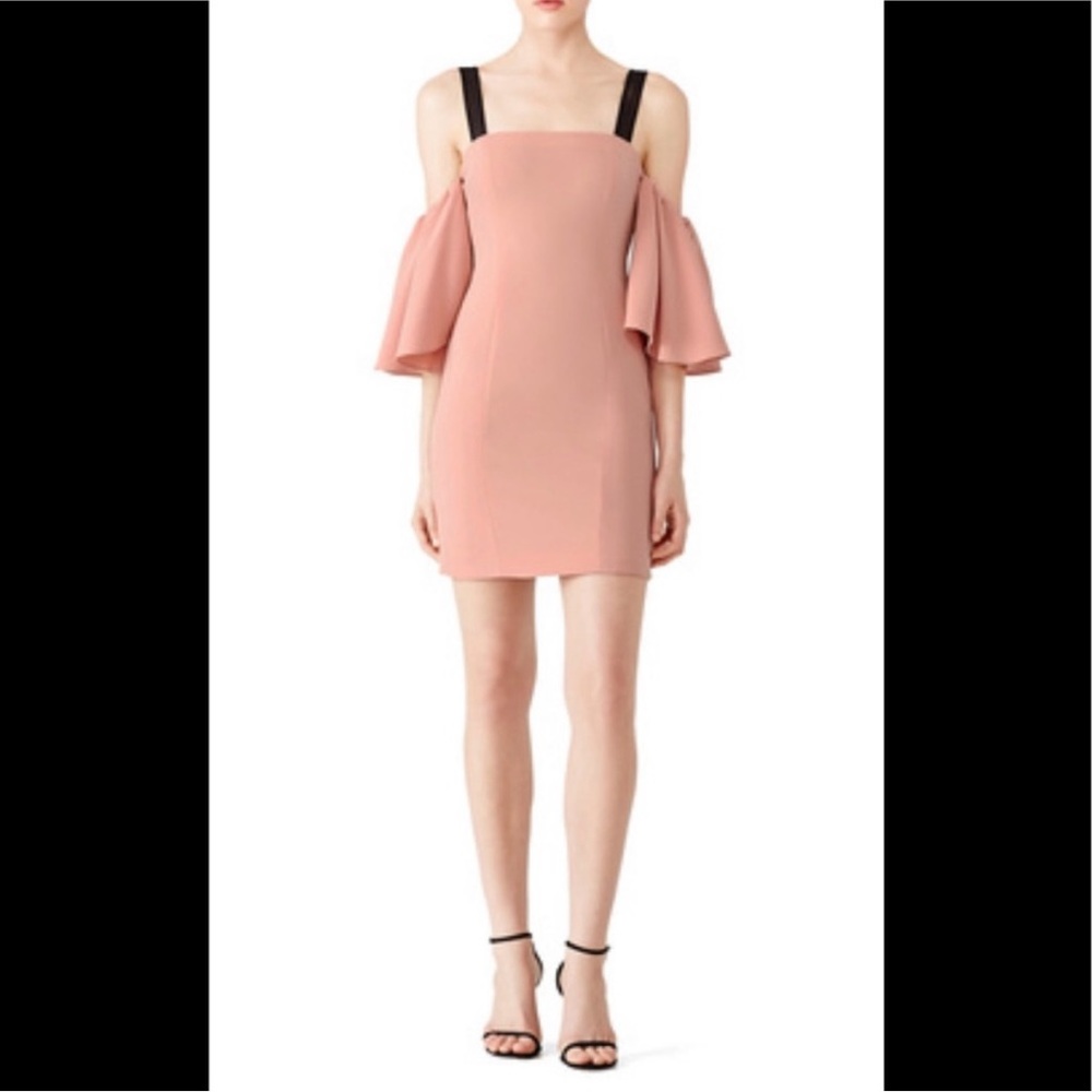 Cinq a sept monroe bloom pink blush dress